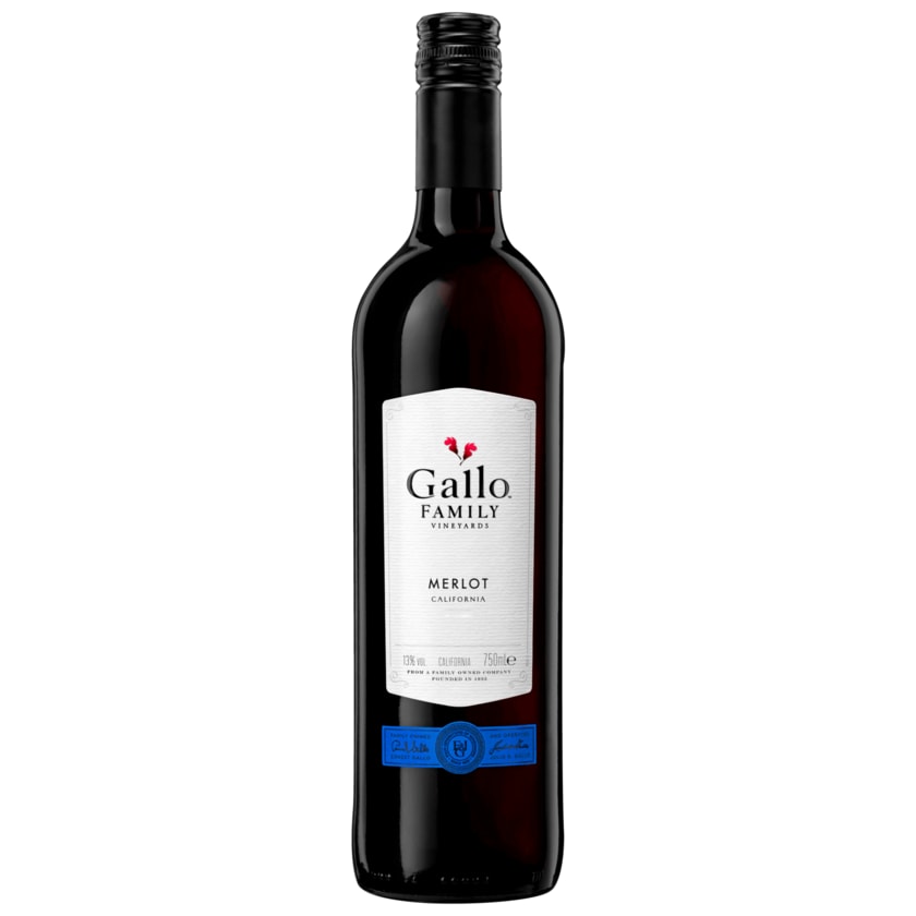 Gallo Rotwein Family Vineyards Merlot halbtrocken 0,75l